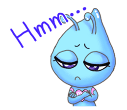 "Pleia" The Cute Alien part 1 (English) sticker #880639