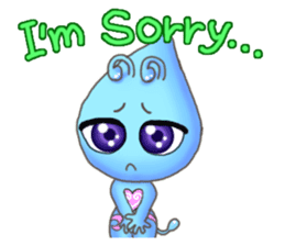 "Pleia" The Cute Alien part 1 (English) sticker #880641