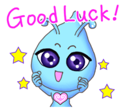 "Pleia" The Cute Alien part 1 (English) sticker #880650