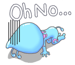 "Pleia" The Cute Alien part 1 (English) sticker #880653