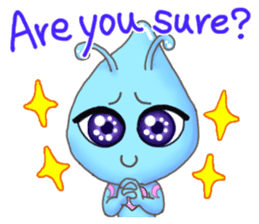 "Pleia" The Cute Alien part 1 (English) sticker #880659