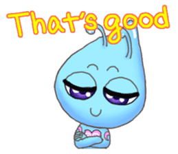 "Pleia" The Cute Alien part 1 (English) sticker #880660