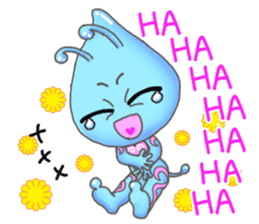 "Pleia" The Cute Alien part 1 (English) sticker #880669