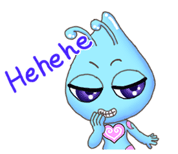 "Pleia" The Cute Alien part 1 (English) sticker #880670