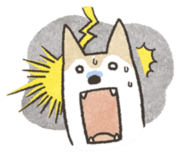 Shiba Inu (Shiba-Dog) stickers sticker #888301