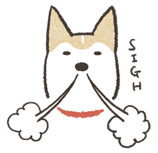 Shiba Inu (Shiba-Dog) stickers sticker #888303