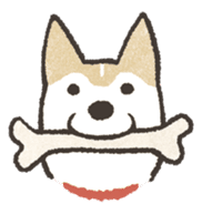 Shiba Inu (Shiba-Dog) stickers sticker #888304