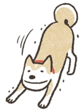Shiba Inu (Shiba-Dog) stickers sticker #888308