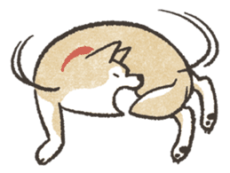 Shiba Inu (Shiba-Dog) stickers sticker #888311