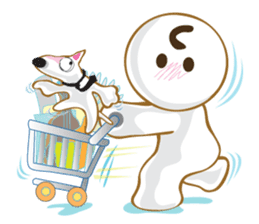 MIME & The Dog sticker #1008167