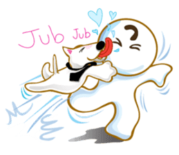 MIME & The Dog sticker #1008169