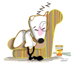 MIME & The Dog sticker #1008172