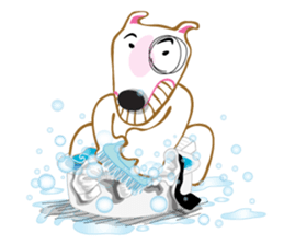 MIME & The Dog sticker #1008173