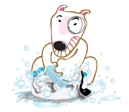 MIME & The Dog sticker #1008173