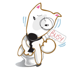 MIME & The Dog sticker #1008175