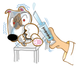 MIME & The Dog sticker #1008177