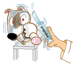 MIME & The Dog sticker #1008177