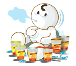 MIME & The Dog sticker #1008188