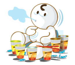 MIME & The Dog sticker #1008188