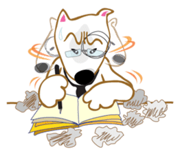 MIME & The Dog sticker #1008195