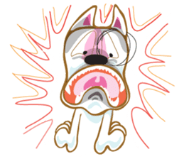 MIME & The Dog sticker #1008200