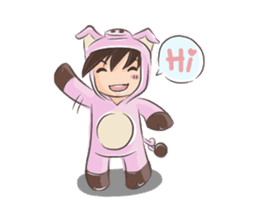 Special Sloth: Din & Moo sticker #1257402