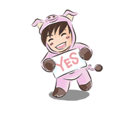 Special Sloth: Din & Moo sticker #1257403