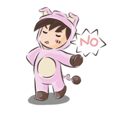 Special Sloth: Din & Moo sticker #1257404