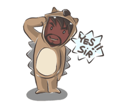 Special Sloth: Din & Moo sticker #1257405