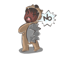 Special Sloth: Din & Moo sticker #1257406