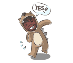 Special Sloth: Din & Moo sticker #1257409
