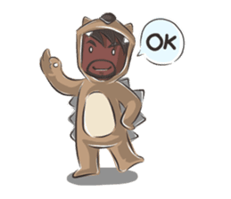 Special Sloth: Din & Moo sticker #1257411