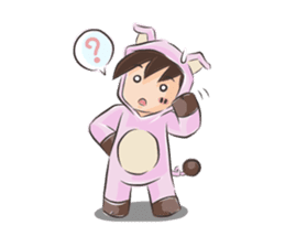 Special Sloth: Din & Moo sticker #1257412