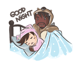 Special Sloth: Din & Moo sticker #1257415