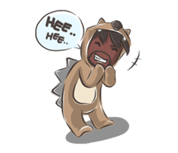 Special Sloth: Din & Moo sticker #1257421