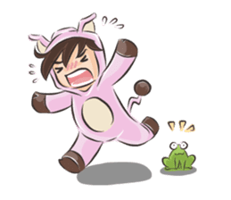 Special Sloth: Din & Moo sticker #1257422