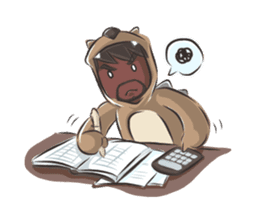 Special Sloth: Din & Moo sticker #1257423