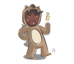 Special Sloth: Din & Moo sticker #1257427