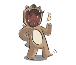 Special Sloth: Din & Moo sticker #1257427