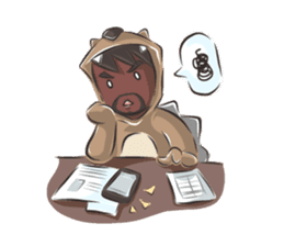 Special Sloth: Din & Moo sticker #1257432