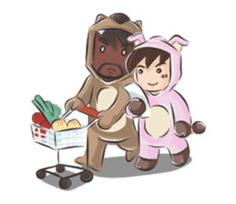 Special Sloth: Din & Moo sticker #1257439