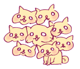 MONTA!! (cat's Sticker) sticker #1335834