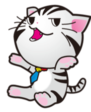 american short hair Michelle(no text) sticker #1408336