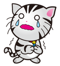 american short hair Michelle(no text) sticker #1408339