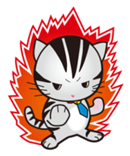 american short hair Michelle(no text) sticker #1408349