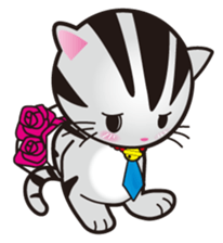 american short hair Michelle(no text) sticker #1408353