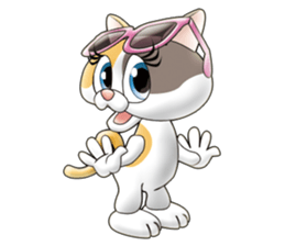 International Amy & Lelly Cat sticker #1423618