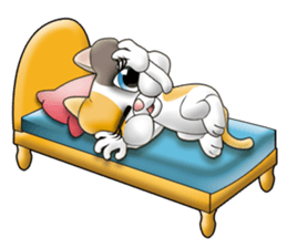 International Amy & Lelly Cat sticker #1423621