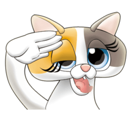 International Amy & Lelly Cat sticker #1423624