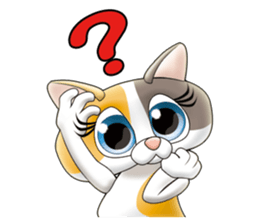 International Amy & Lelly Cat sticker #1423625